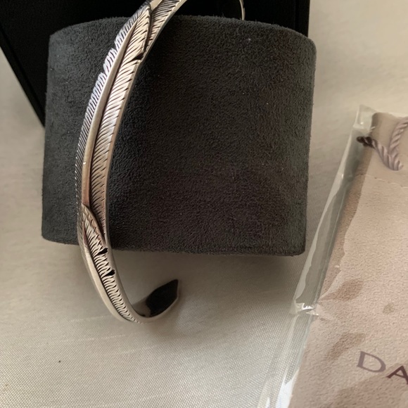 David Yurman Southwest Feather Silver Set - Picture 7 of 8